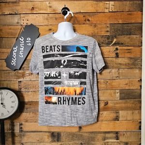 Express men's Heather gray concert theme shirt size xl